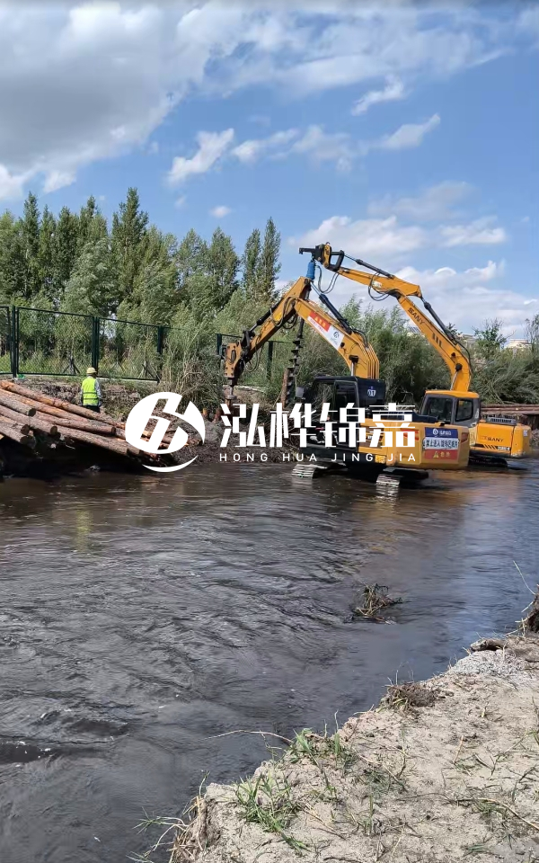 山西打松木樁專業施工隊-松木樁施工多少錢一根?