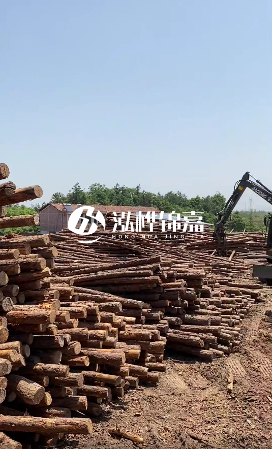 商丘挖機打木樁專業施工-松木樁打樁木價格哪家供應商更實惠？