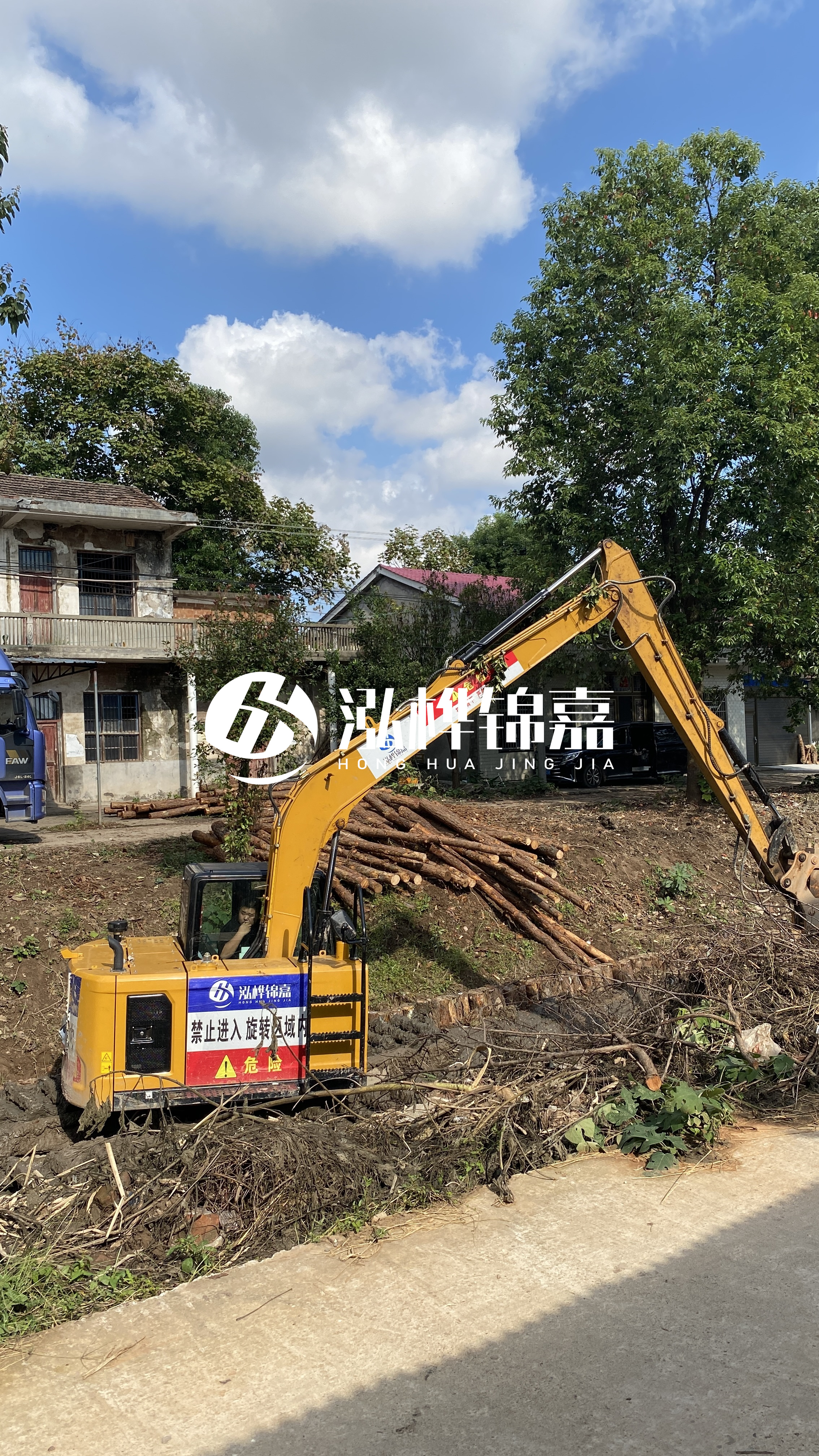 定西挖機打木樁專業施工-河道松木打樁遇到障礙物應如何處理？