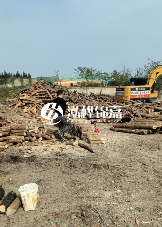 松木樁現(xiàn)貨供應的廠家有哪些？泓樺錦嘉可以送山西嗎？