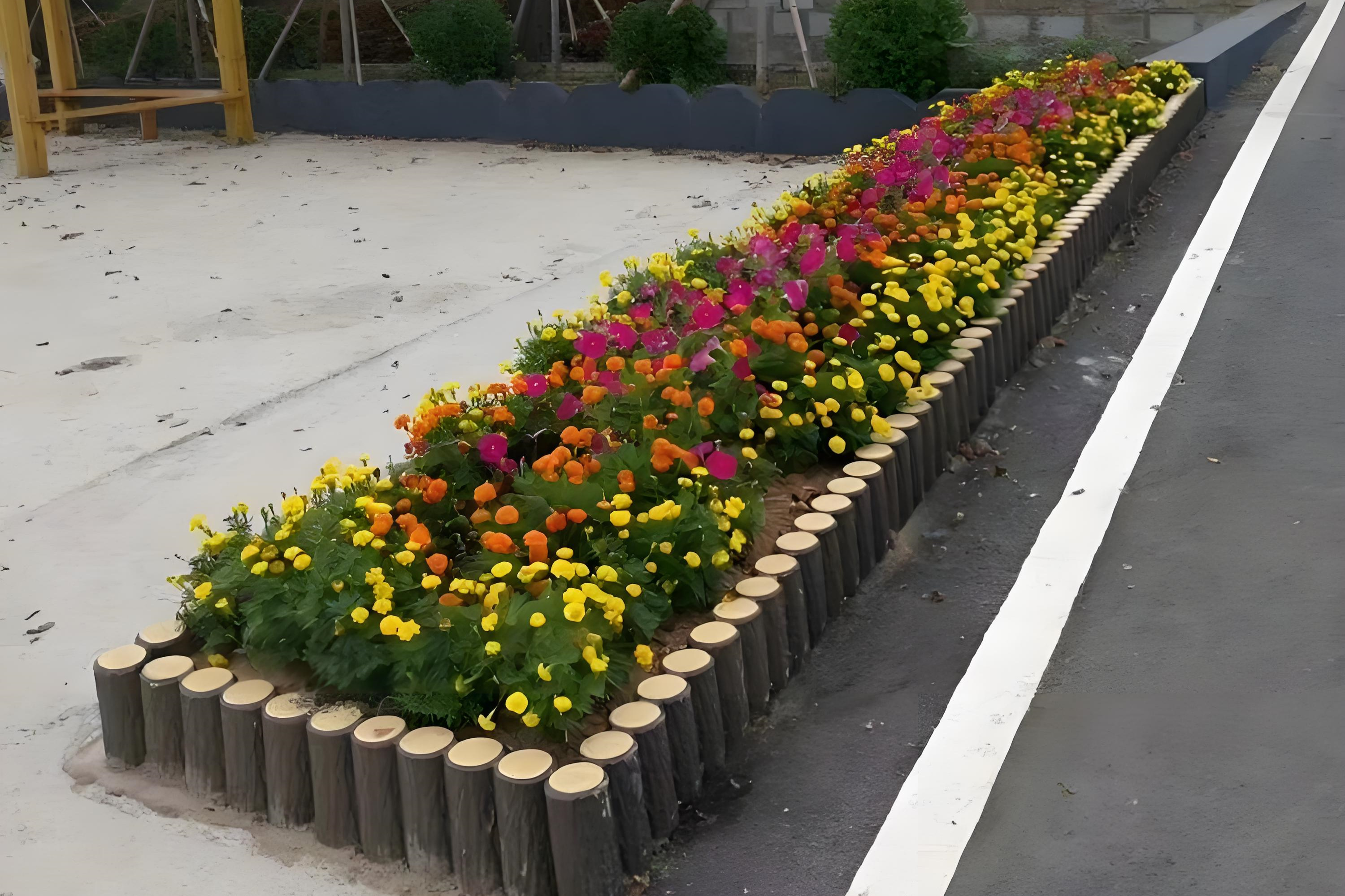 水泥仿木樁施工隊(duì)泓樺錦嘉 - 庭院打仿木樁選多大直徑合適?