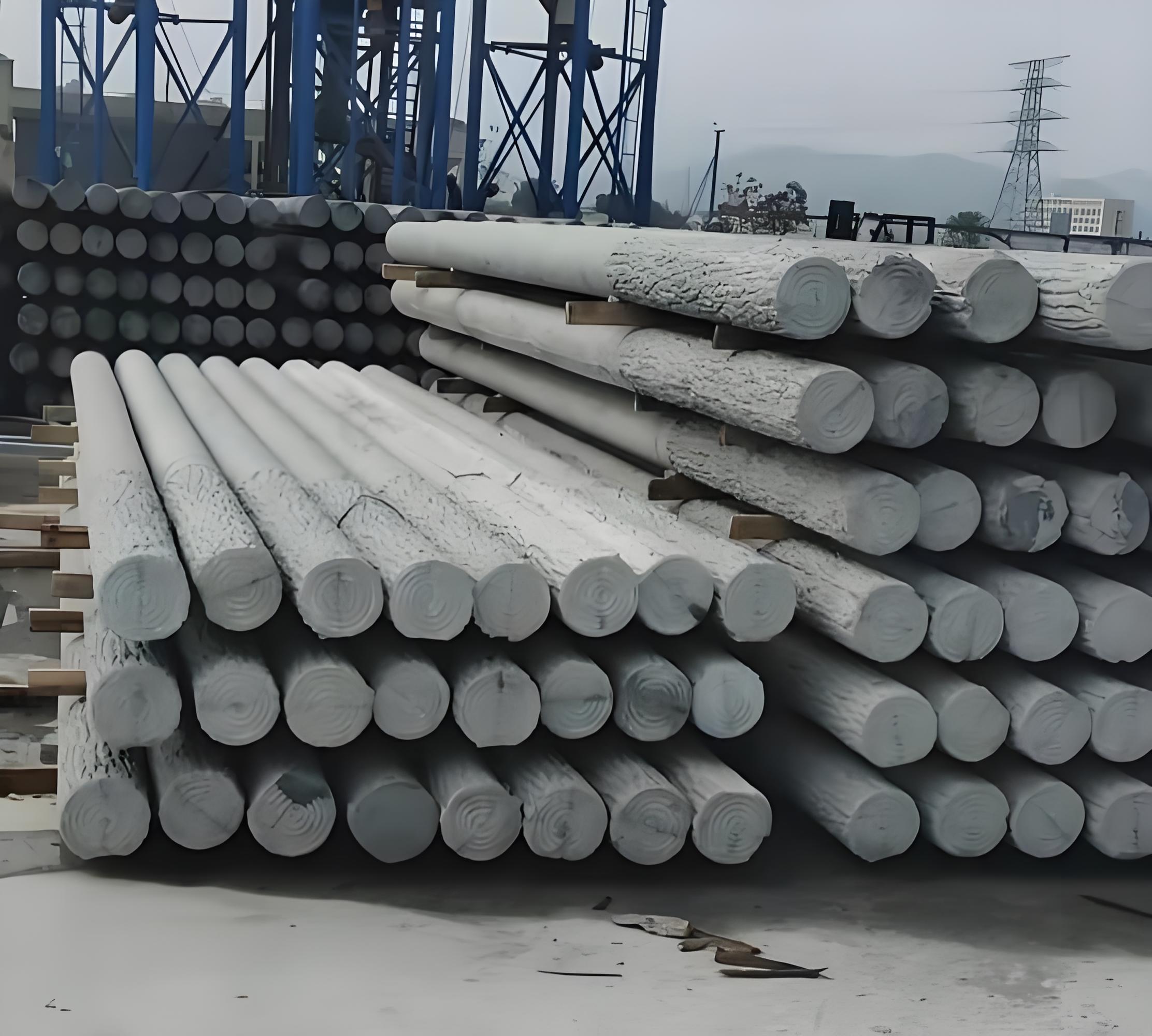 水泥仿木樁施工隊(duì)泓樺錦嘉 - 河道仿木樁的直徑一般選擇多少厘米？